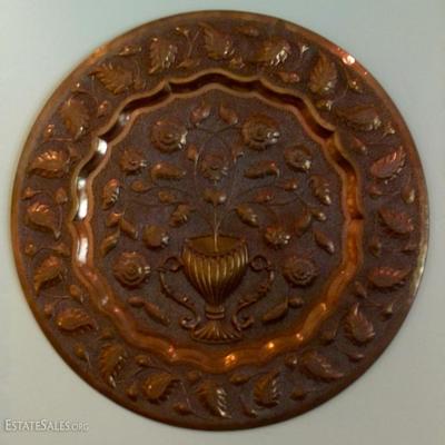 Copper 34" round was hanging. So 60's!!