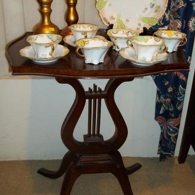 Lyre table.