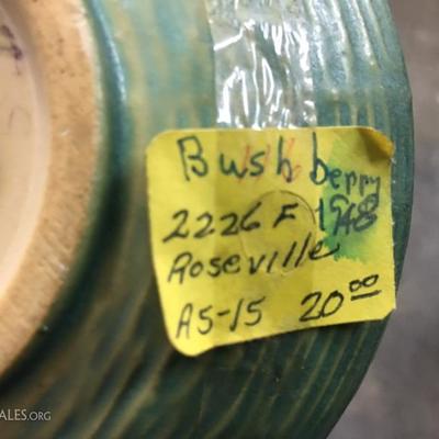 Roseville pottery