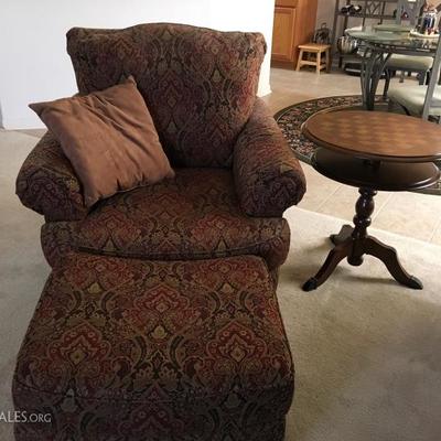 Comfy Chair and ottoman  - there are two!