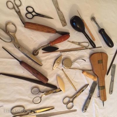 Vintage Sewing Tools.

