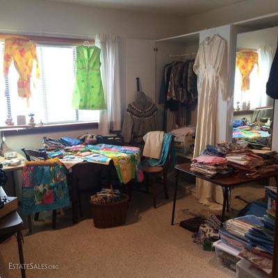 The sewing room