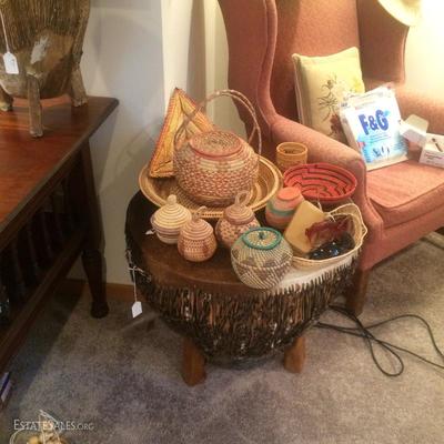 African baskets