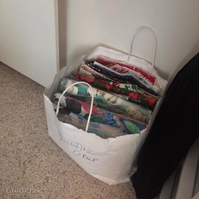 Tons of beautiful well kept fabric. Mostly cut for quilting and crafting. Some is from Africa, some is from Keywest, Fl. and much has...