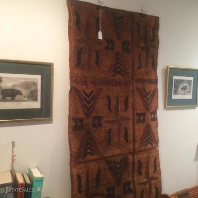  Handmade Tapa approximately 30" x 60"