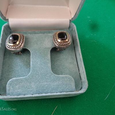 David Yurman sterling earrings