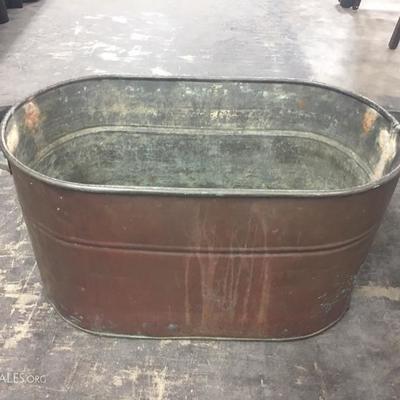 Copper tub