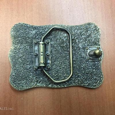 NRA belt buckle
