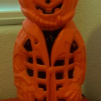 Vintage blow mold Halloween man.
