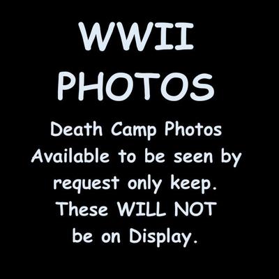 these photos will not be on display and will be available to be inspected by request only and will be handle with the up most respect.