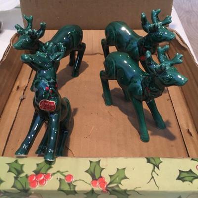 Lefton deer with original box
