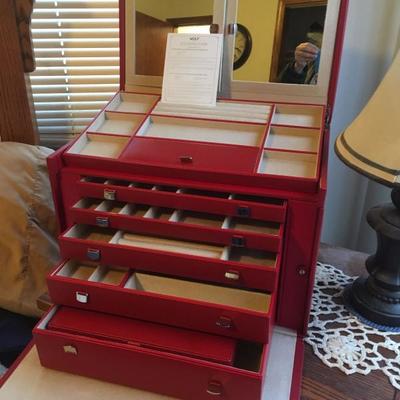 huge Wolf jewelry trunk -- NEW!