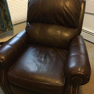 leather recliner
