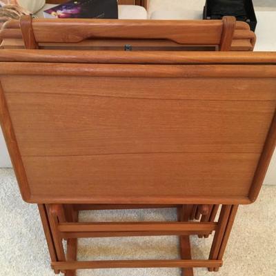 modern wood TV tables