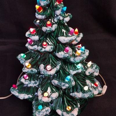 Vintage Ceramic Christmas Tree