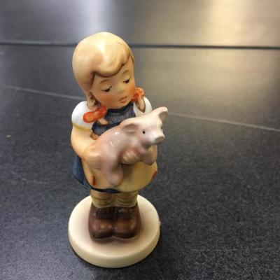 "Pigtails" Hummel figurine