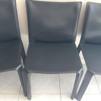 Mid-Century Modern Furniture. Mario Bellini for Cassina Black Leather Cab Chairs. J.B. Van Sciver Chairs: Set of 4
Westnofa Furniture...