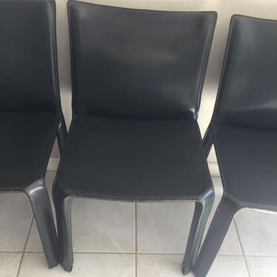 Mid-Century Modern Furniture. Mario Bellini for Cassina Black Leather Cab Chairs. J.B. Van Sciver Chairs: Set of 4
Westnofa Furniture...