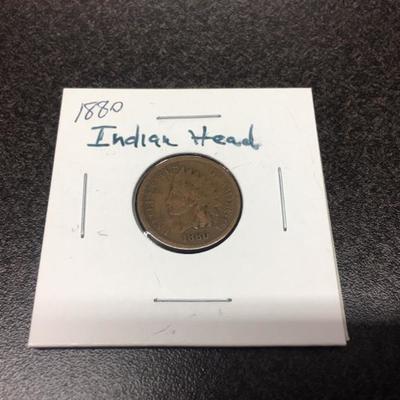 1880 Indian Head Penny