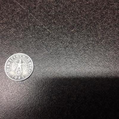 1942-A Germany 5 Reich Pfennig - Swastik