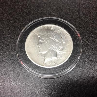 1922-D Peace Silver Dollar