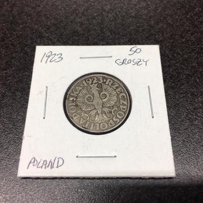 1923 Poland 50 Groszy