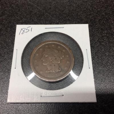 1851 Large Cent