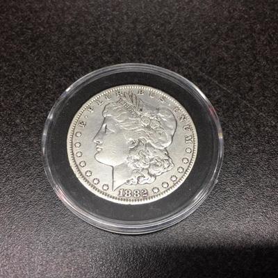1882-O Morgan Silver Dollar