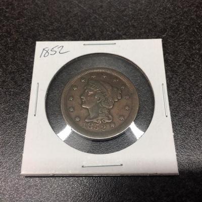 1852 Large Cent