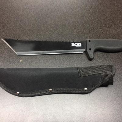 SOG SOGfari Machete with Sheath
