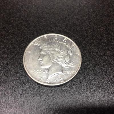 1923-D Peace Silver Dollar