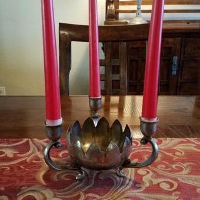 Unique Silver plate Candlabra