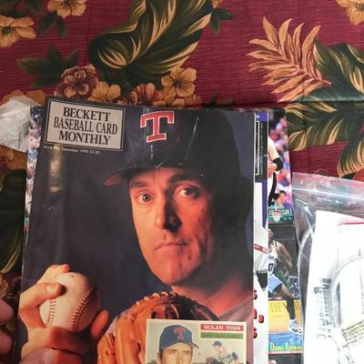 Vintage Beckett Magazine Nolan Ryan