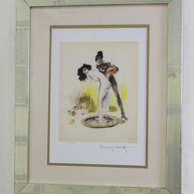 Lot 460: Louis Icart, Woman Being Washed 