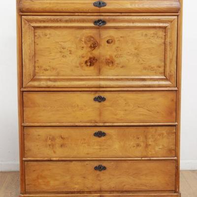 Lot 105: Antique B. Maple Abatante Desk 