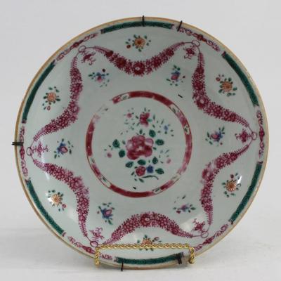Lot 554: English Rose Famille Bowl 