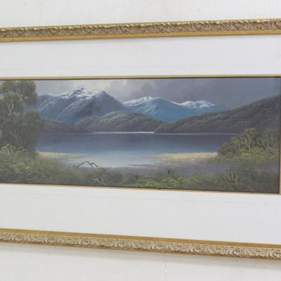 Lot 462: J. Hutchings, Mountain Landscape 