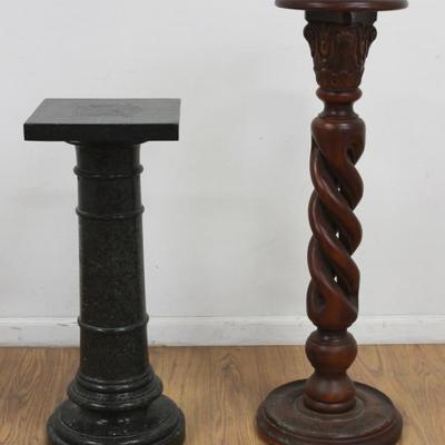 Lot 103: 2 Pedestals 