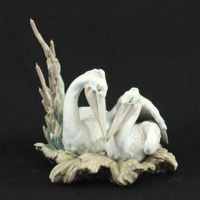 Lot 41: Lladro Pelicans 