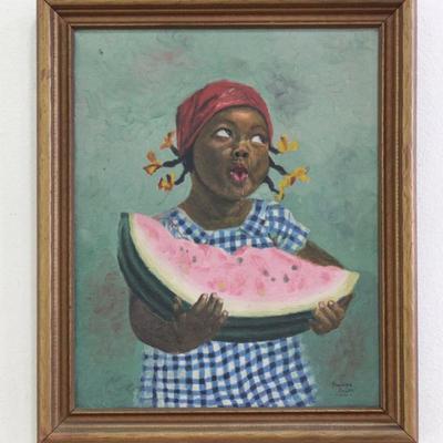 Lot 471: Frances Smith, African-American Child 