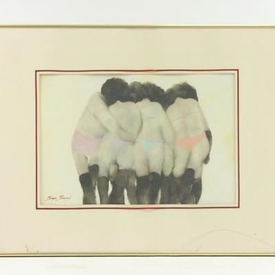 Lot 448: Borys Buzkij, Nudes 