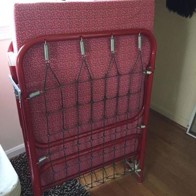Fold-up Cot.