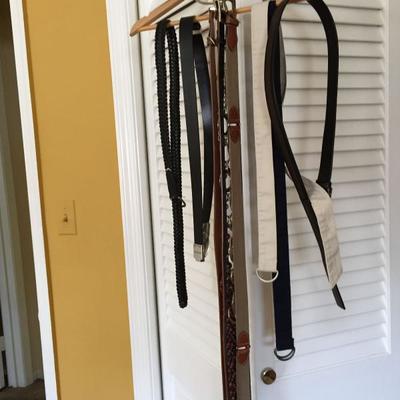 Belts.