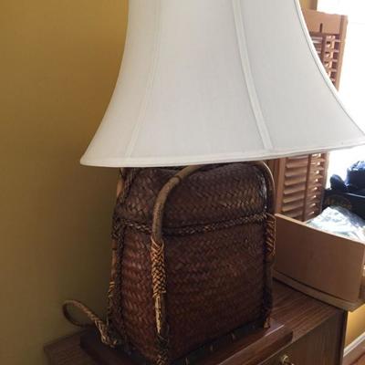 Basket Lamp.