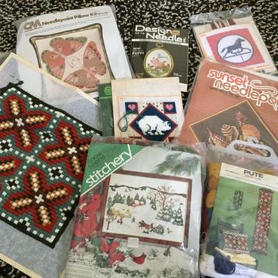 Needlepoint Kits.