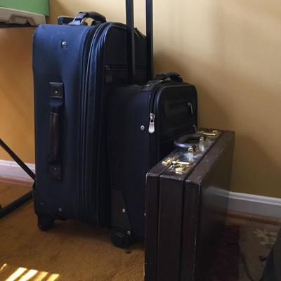 Suitcases.