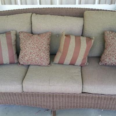 Outdoor sofa $298