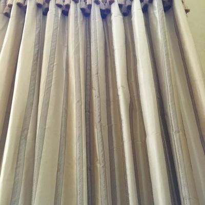 Custom Silk Drapery