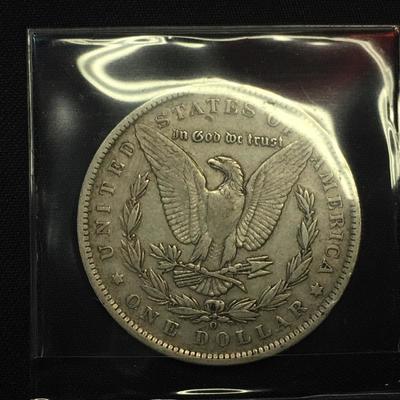 1890-O Morgan Silver Dollar