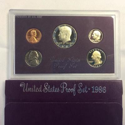 1986 US Proof Set